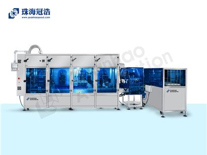 全自動無菌灌裝、旋蓋一體機